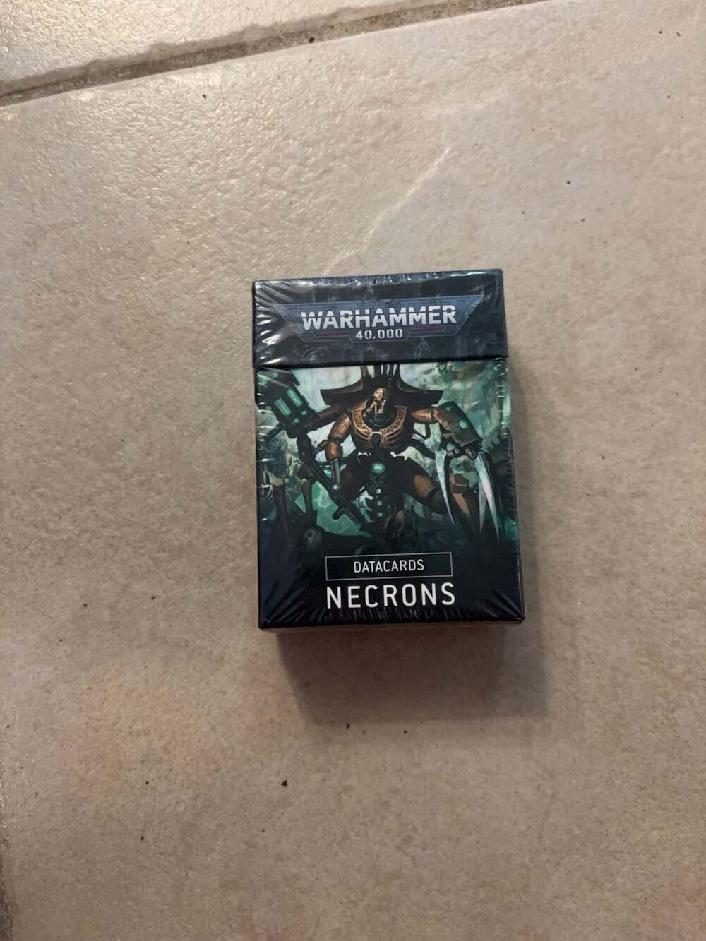 Warhammer 40K 40,000 Necrons Datacards 9th Edition New Sealed